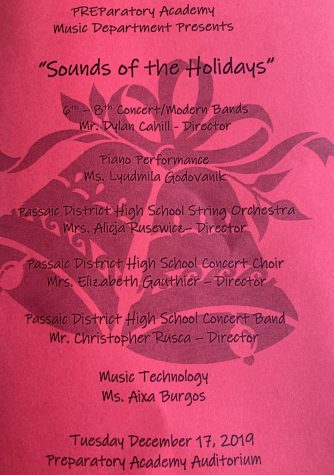 holiday concert program