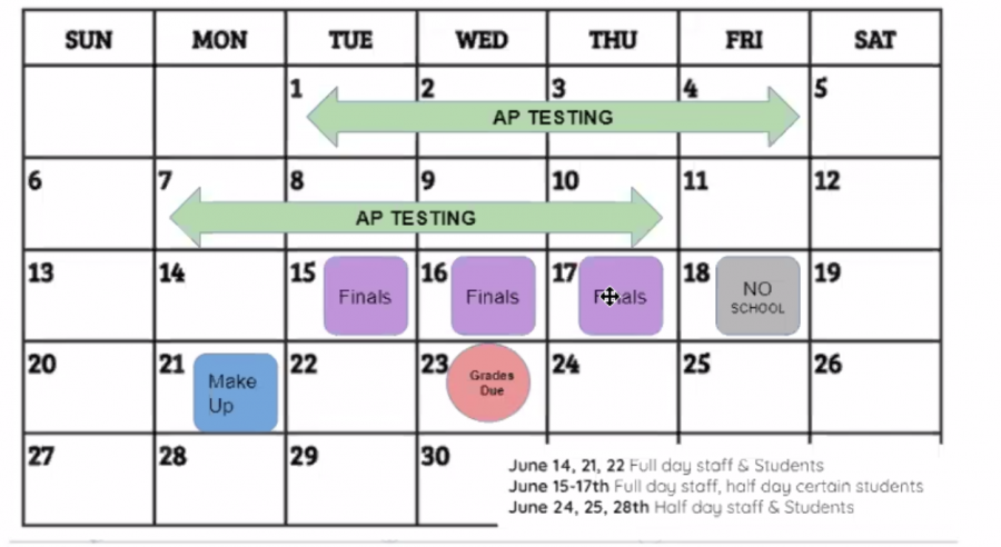 Schedule for the month of June at Prep (UPDATED June 4)