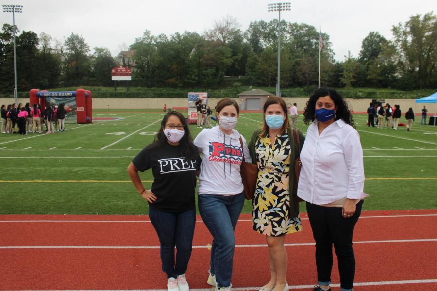 Left to right: Ms. Fontalvo, Ms. Scandariato, Dr. Aguilar, Ms. Bruce.