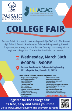 college fair flyer