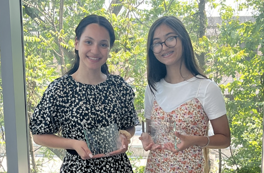 Two Prep students win awards at Teen Summit