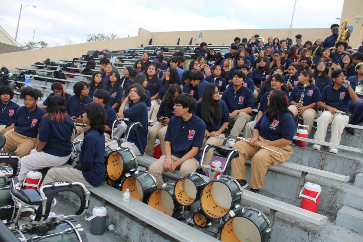 The Passaic High School Marching Band!