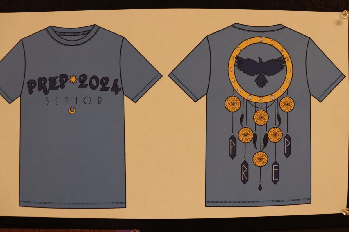 Class of 2024 T-Shirt designed by Ashley Montiel-Suarez.