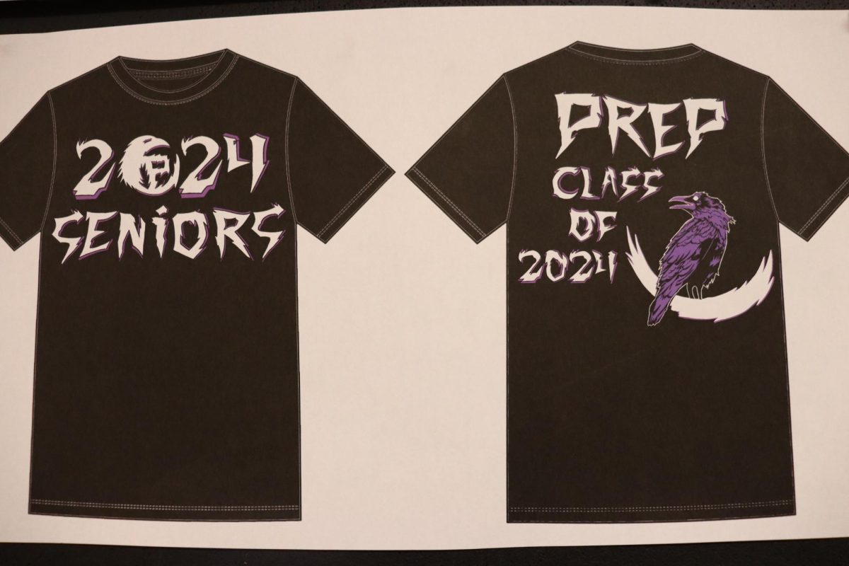 Class of 2024 T-Shirt designed by Prep senior, Briseas Ransom.