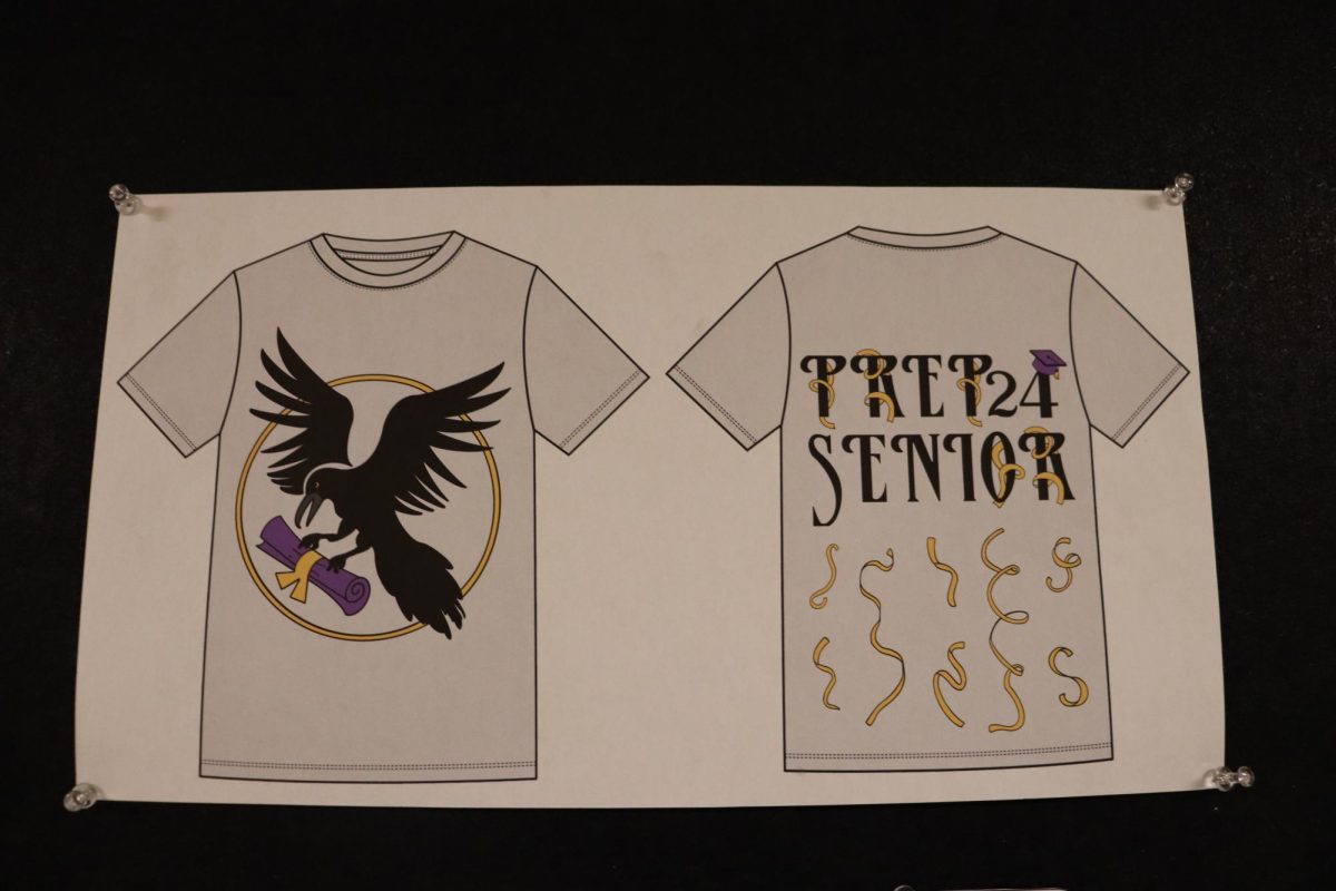 Class of 2024 T-Shirt designed by Prep senior, Stephanie Aguilar.