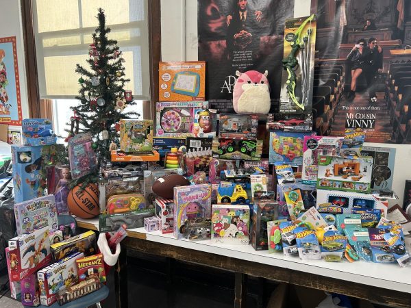 Toys For Tots, the Holiday Toy Drive at Prep, from Room 312 and Mr. Alessi.