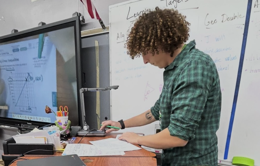 Mr. Schmitt, student-teacher