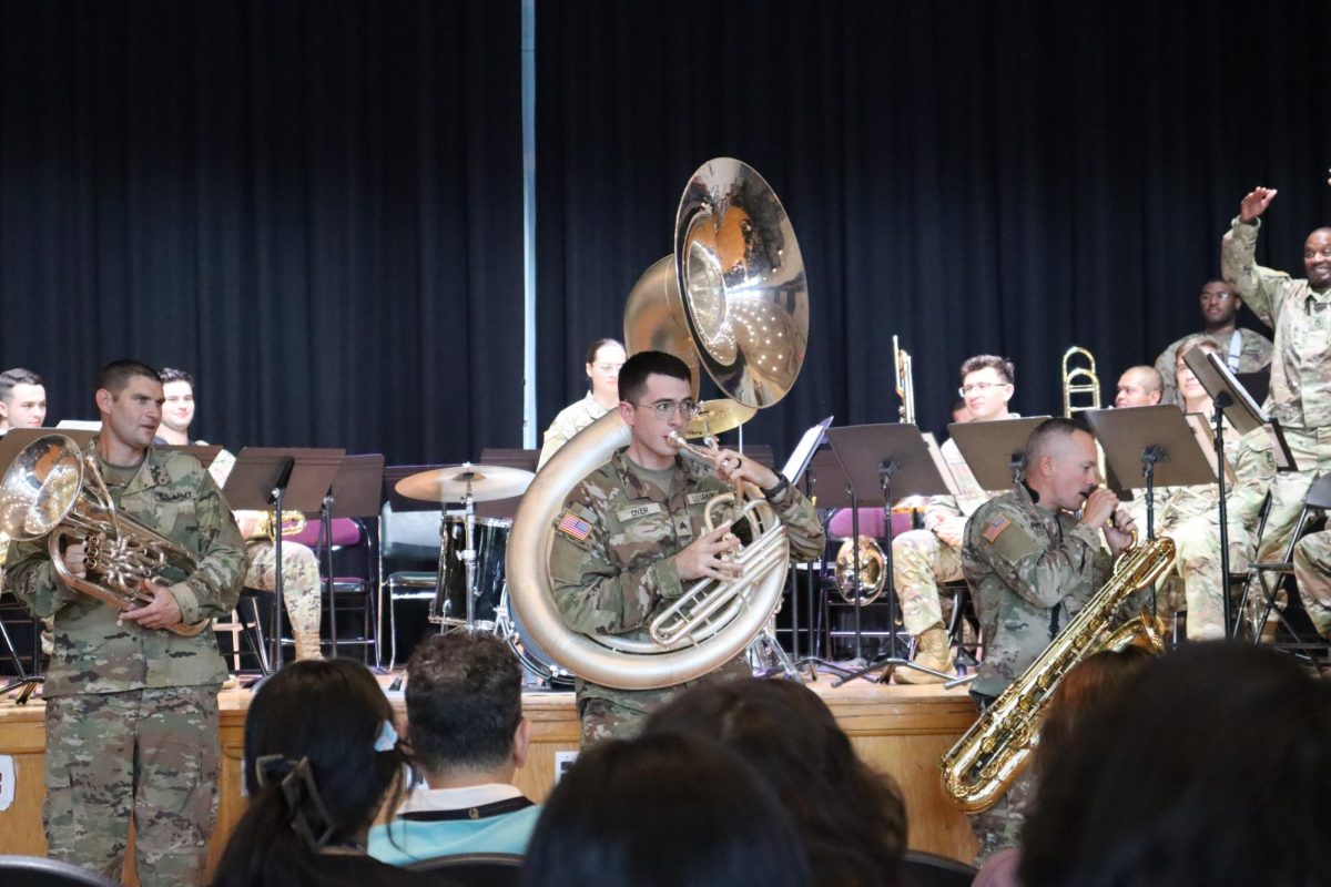 PHOTOS: 63rd Army Band Performs at Prep