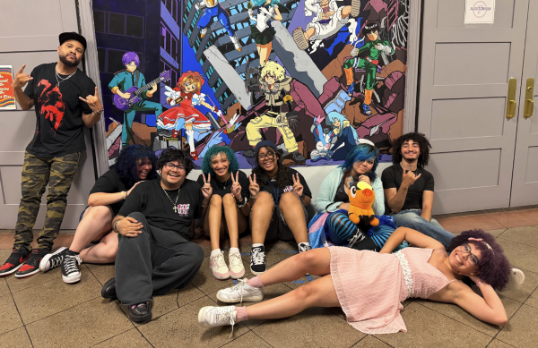 Senior Mural, 2026 completed with Anime theme